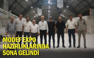 MODEF Expo Hazırlıklarında Sona Gelindi