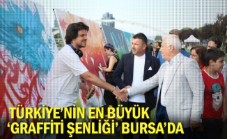 Türkiye’nin en büyük ‘Graffiti Şenliği’ Bursa’da