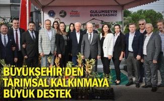 Büyükşehir’den tarımsal kalkınmaya büyük destek