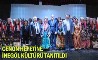 Cenon Heyetine İnegöl Kültürü Tanıtıldı