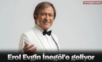 Erol Evgin İnegöl'e geliyor