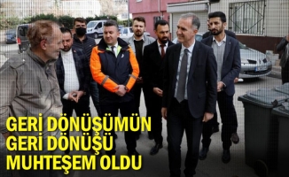 Geri dönüşümün geri dönüşü muhteşem oldu