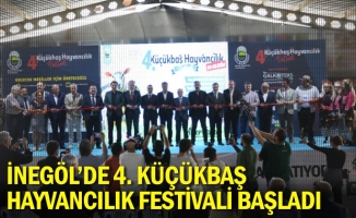 İnegöl'de 4. Küçükbaş Hayvancılık Festivali Başladı