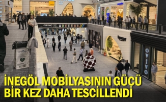 İnegöl Mobilyasının Gücü Bir Kez Daha Tescillendi