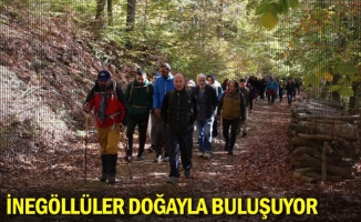 İnegöllüler doğayla buluşuyor