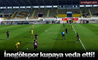 İnegölspor kupaya veda etti!