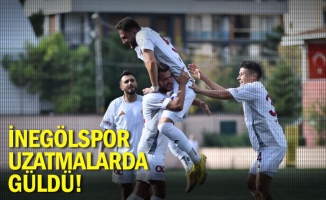 İnegölspor, uzatmalarda güldü!