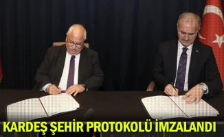 Kardeş Şehir Protokolü İmzalandı