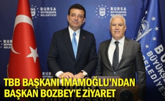 TBB Başkanı İmamoğlu’ndan Başkan Bozbey’e ziyaret