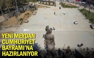 Yeni Meydan Cumhuriyet Bayramı'na hazırlanıyor