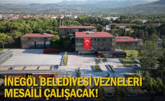 İnegöl Belediyesi vezneleri mesaili çalışacak!