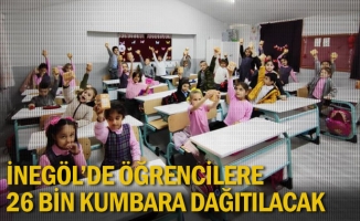 İnegöl'de öğrencilere 26 bin kumbara dağıtılacak