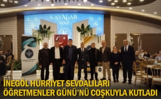 İnegöl Hürriyet Sevdalıları, Öğretmenler Günü’nü Coşkuyla Kutladı