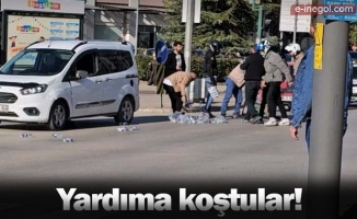 Yardıma koştular!