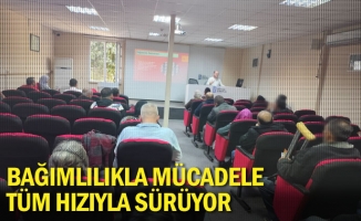 Bağımlılıkla mücadele tüm hızıyla sürüyor