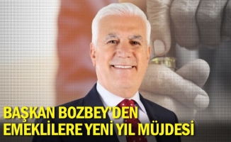 Başkan Bozbey’den emeklilere yeni yıl müjdesi