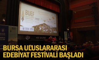 Bursa Uluslararası Edebiyat Festivali başladı