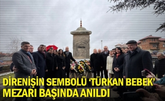 Direnişin sembolü 'Türkan bebek' mezarı başında anıldı