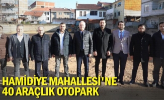 Hamidiye Mahallesi'ne 40 araçlık otopark