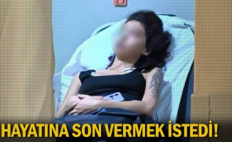 Hayatına son vermek istedi!