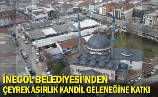 İnegöl Belediyesi’nden Çeyrek Asırlık Kandil Geleneğine Katkı