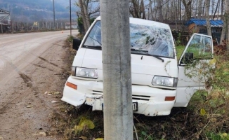 İnegöl'de korkutan kaza