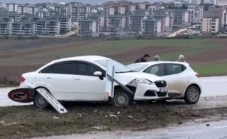 İnegöl'de korkutan kaza! Yaralılar var...