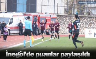 İnegöl'de puanlar paylaşıldı