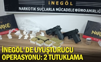 İnegöl'de uyuşturucu operasyonu: 2 tutuklama