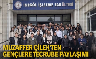 Muzaffer Çilek'ten gençlere tecrübe paylaşımı