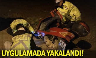 Uygulamada yakalandı!