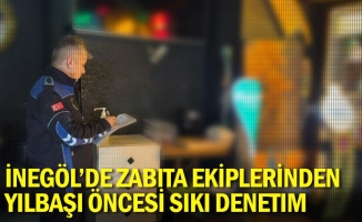 Zabıta Ekiplerinden Yılbaşı Öncesi Sıkı Denetim