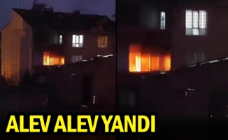 Alev alev yandı