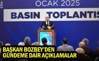 Başkan Bozbey’den gündeme dair açıklamalar