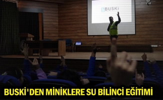 BUSKİ'den miniklere su bilinci eğitimi