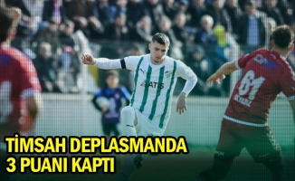 Timsah deplasmanda 3 puanı kaptı