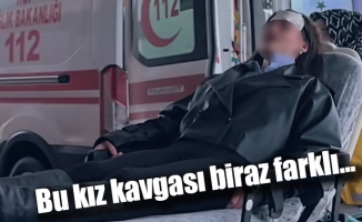 Bu kız kavgası biraz farklı...