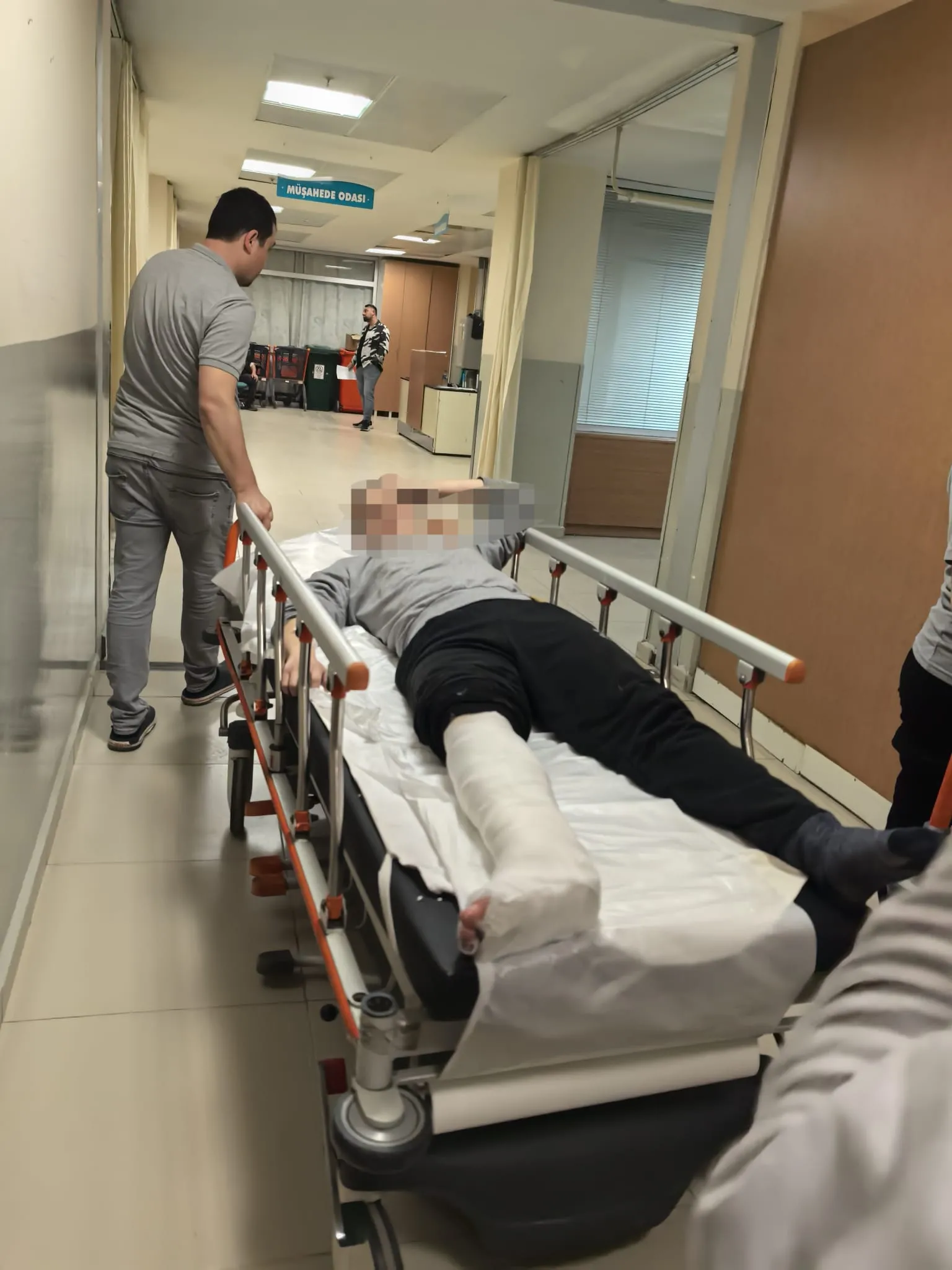 Ağaçtan Düşen Genç Yaralandı