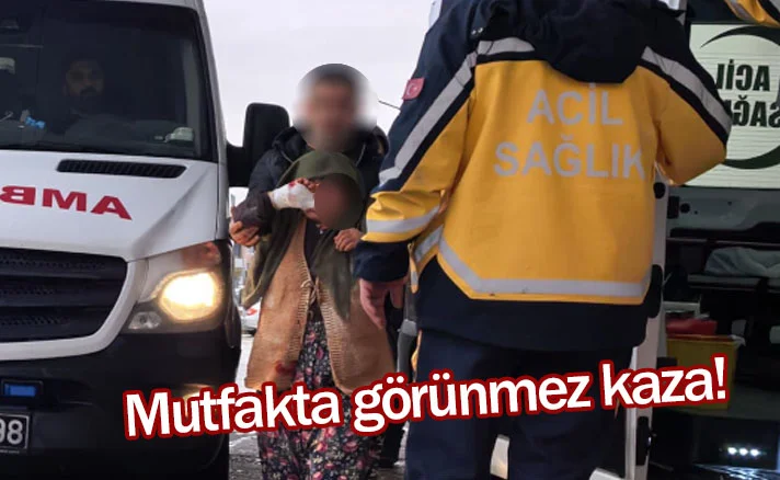 Mutfakta görünmez kaza!