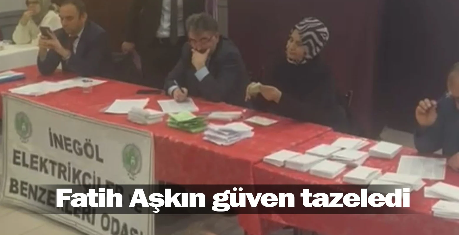 Fatih Aşkın güven tazeledi