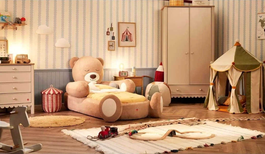 Çilek'ten Yeni Uyku Arkadaşı: Teddy Ayıcık Karyola