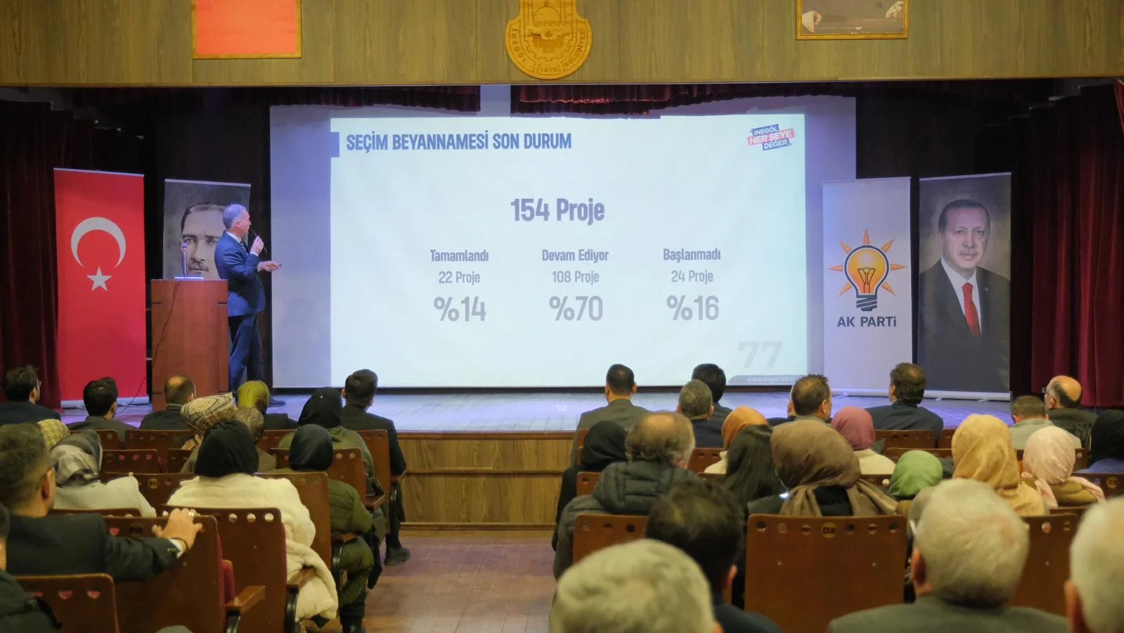 AK Parti İnegöl İlçe Danışma Meclisi Toplantısı yapıldı