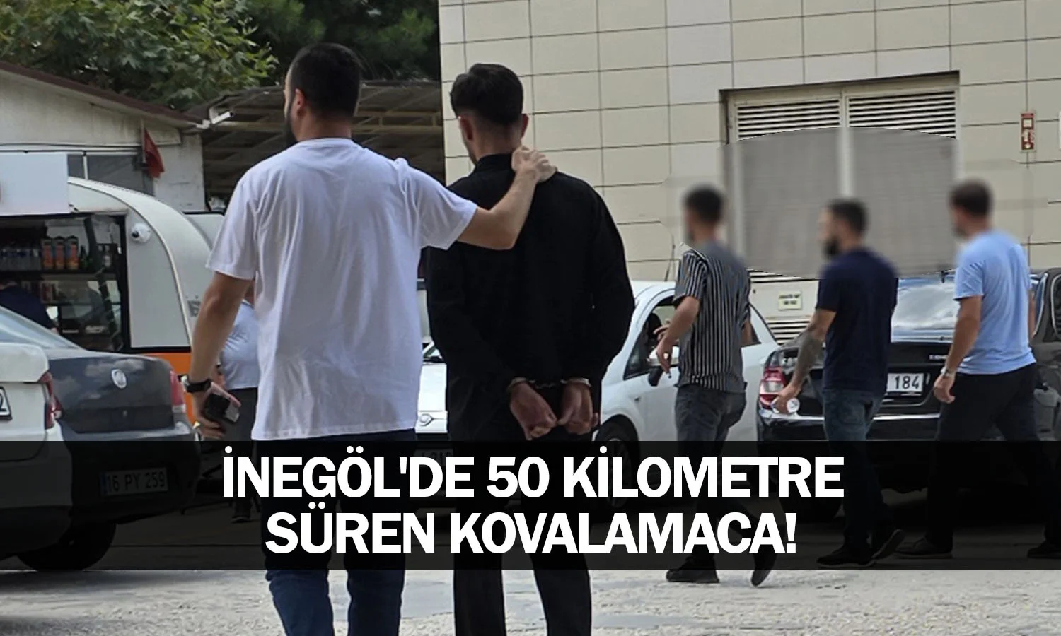 İnegöl'de 50 kilometre süren kovalamaca!