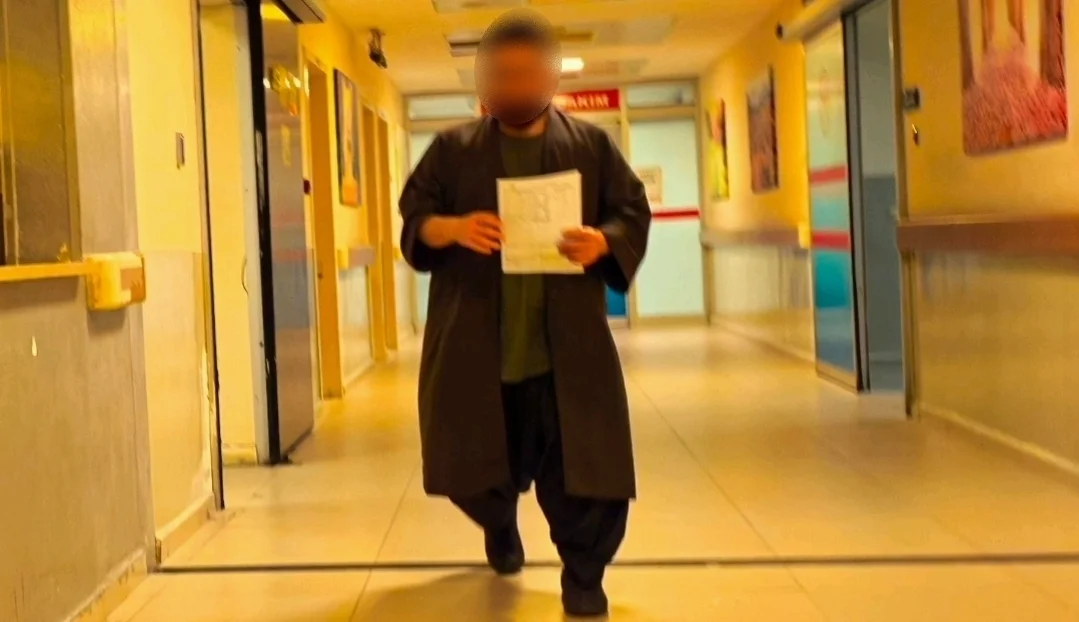 İnegöl'de imamı hastanelik ettiler!