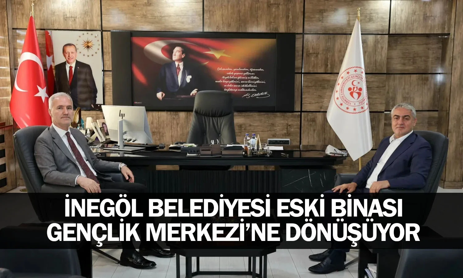 İnegöl Belediyesi Eski Binası, Gençlik Merkezi’ne Dönüşüyor