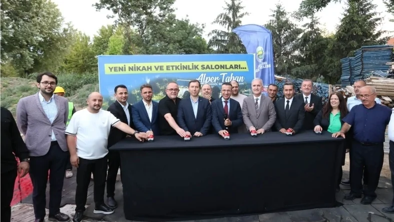 Botanik Nikah Ve Etkinlik Salonlarının Temeli Törenle Atıldı